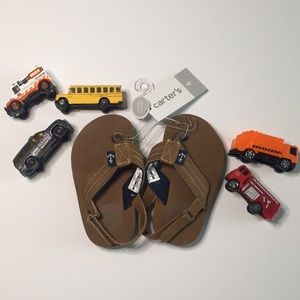 Carter’s Brown Summer Sandals for Baby Size 6